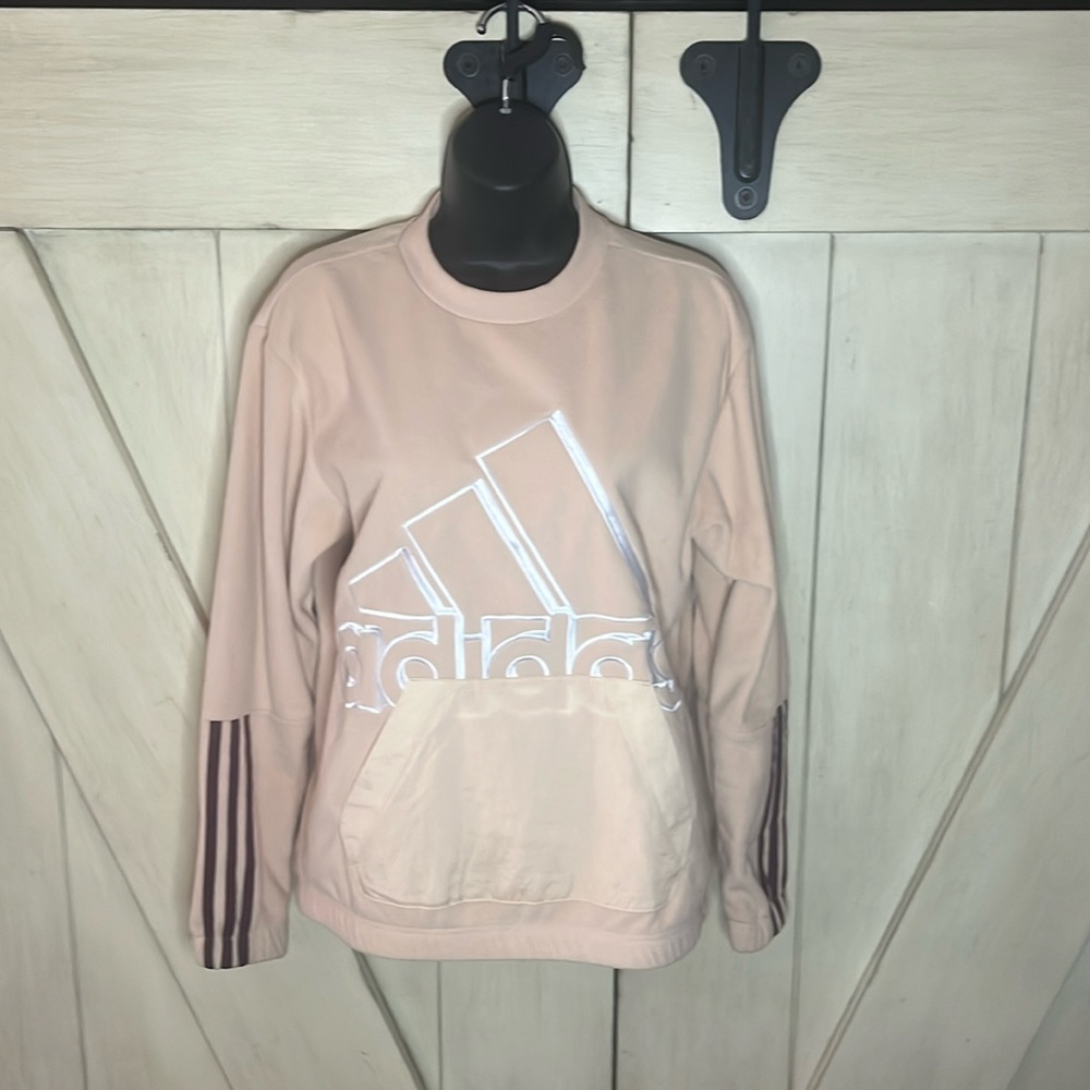 Woman’s adidas fleece sweatshirt